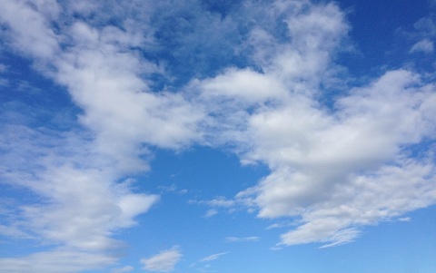 明日の天気は下り坂です